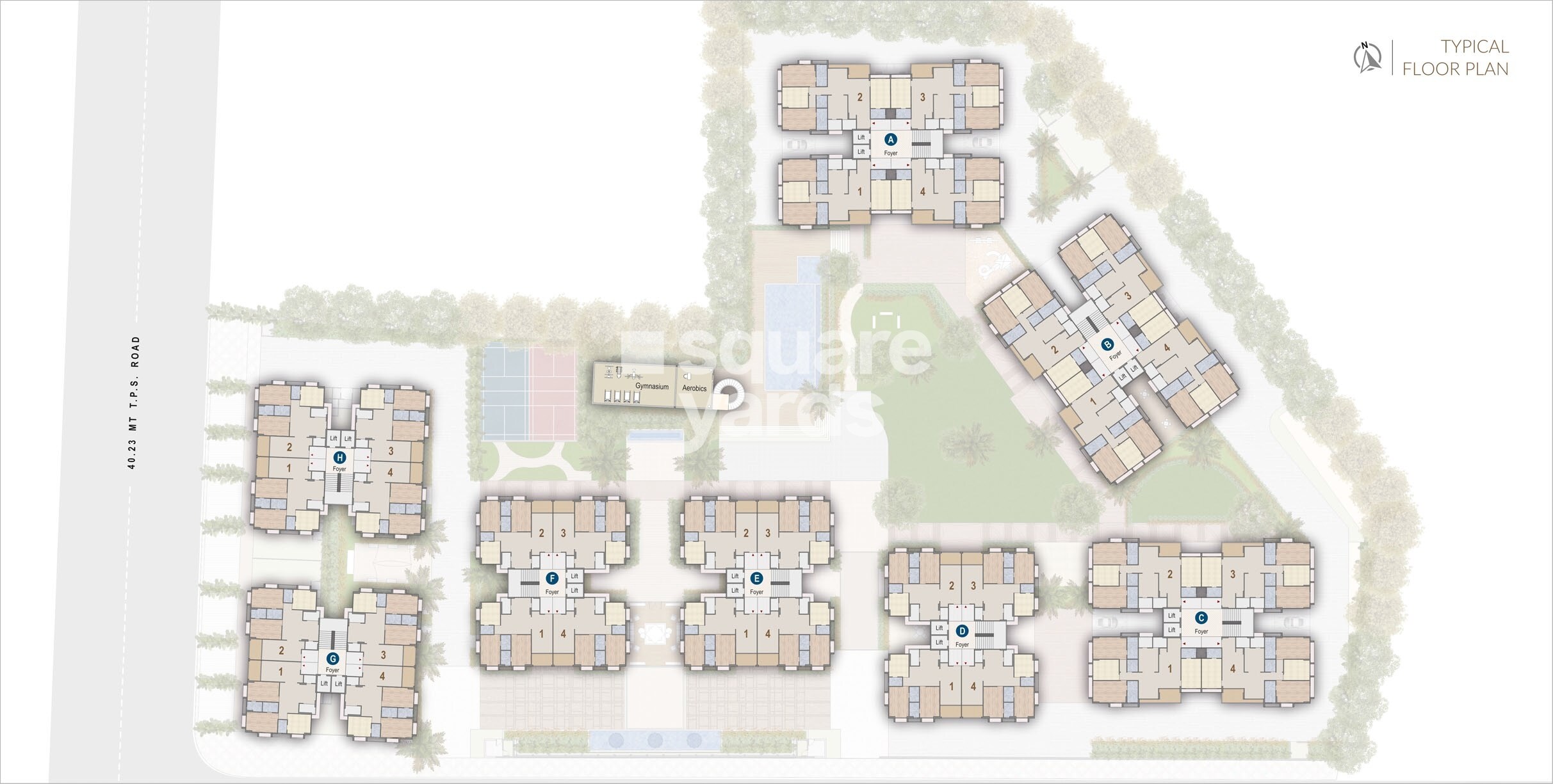 Deep Indraprasth Saptak Floor Plans