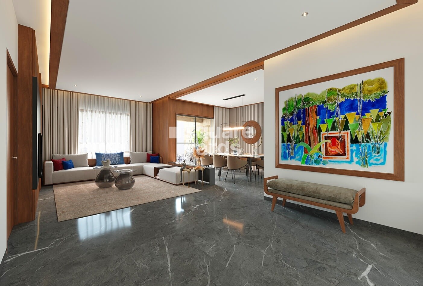 Deep Indraprasth Shivanta Apartment Interiors 1