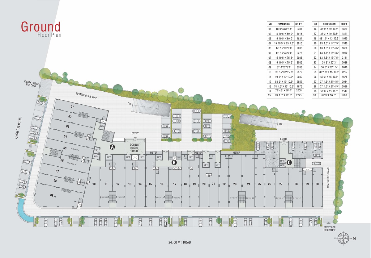 Dev Atelier Floor Plans