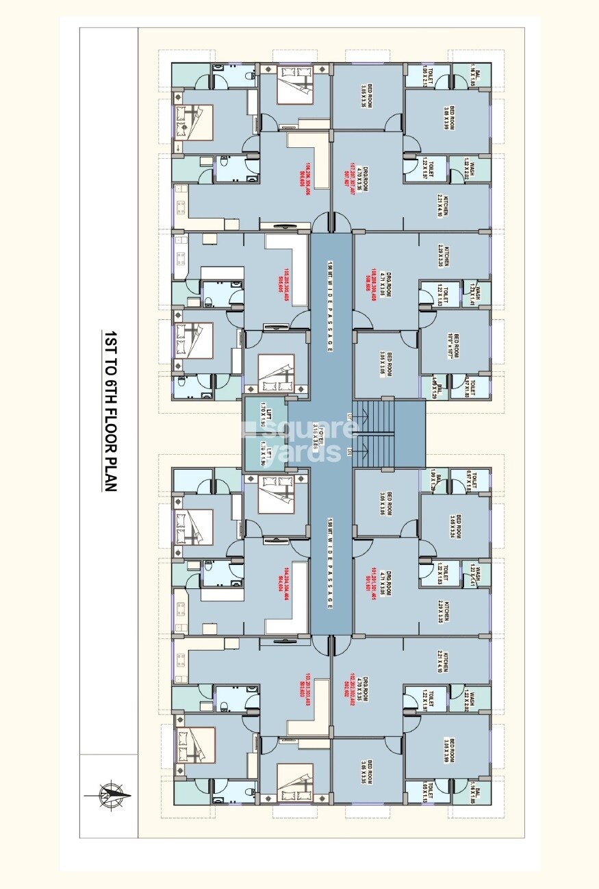 Dev United Tower Floor Plans