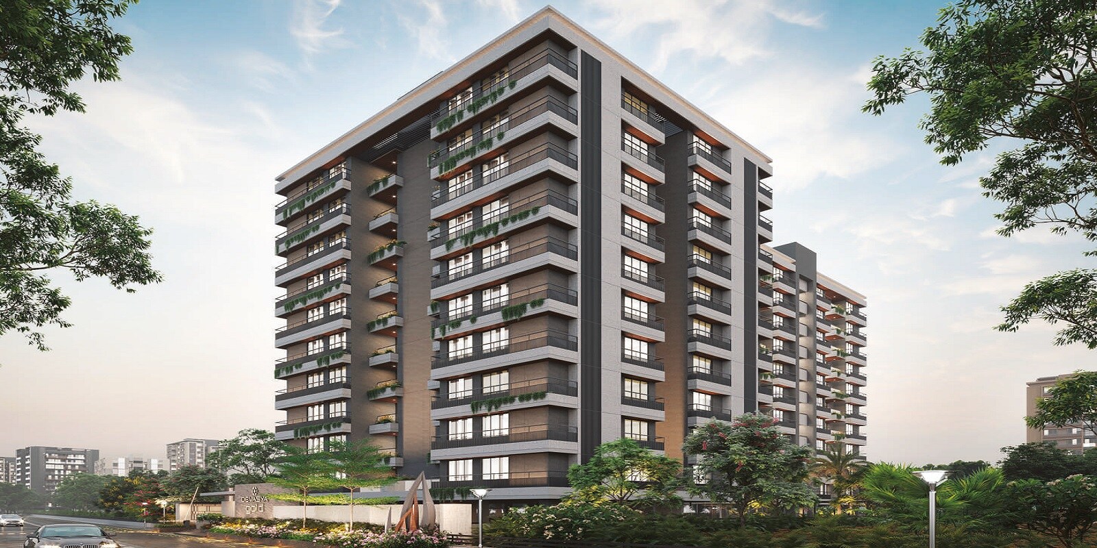 Devasya Gold residential project in Koba