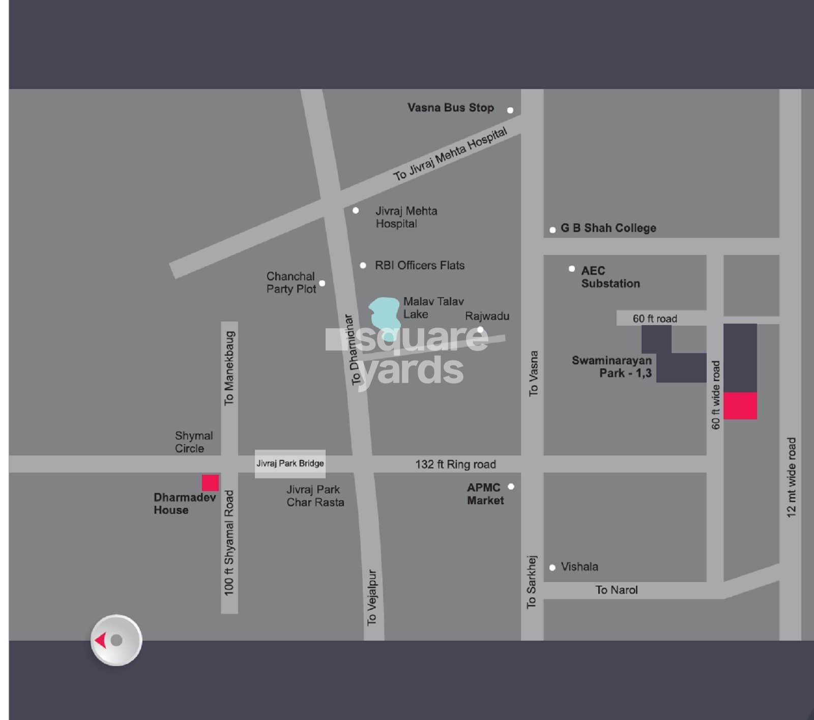 Dharmadev Swaminarayan Park 4 Location Image