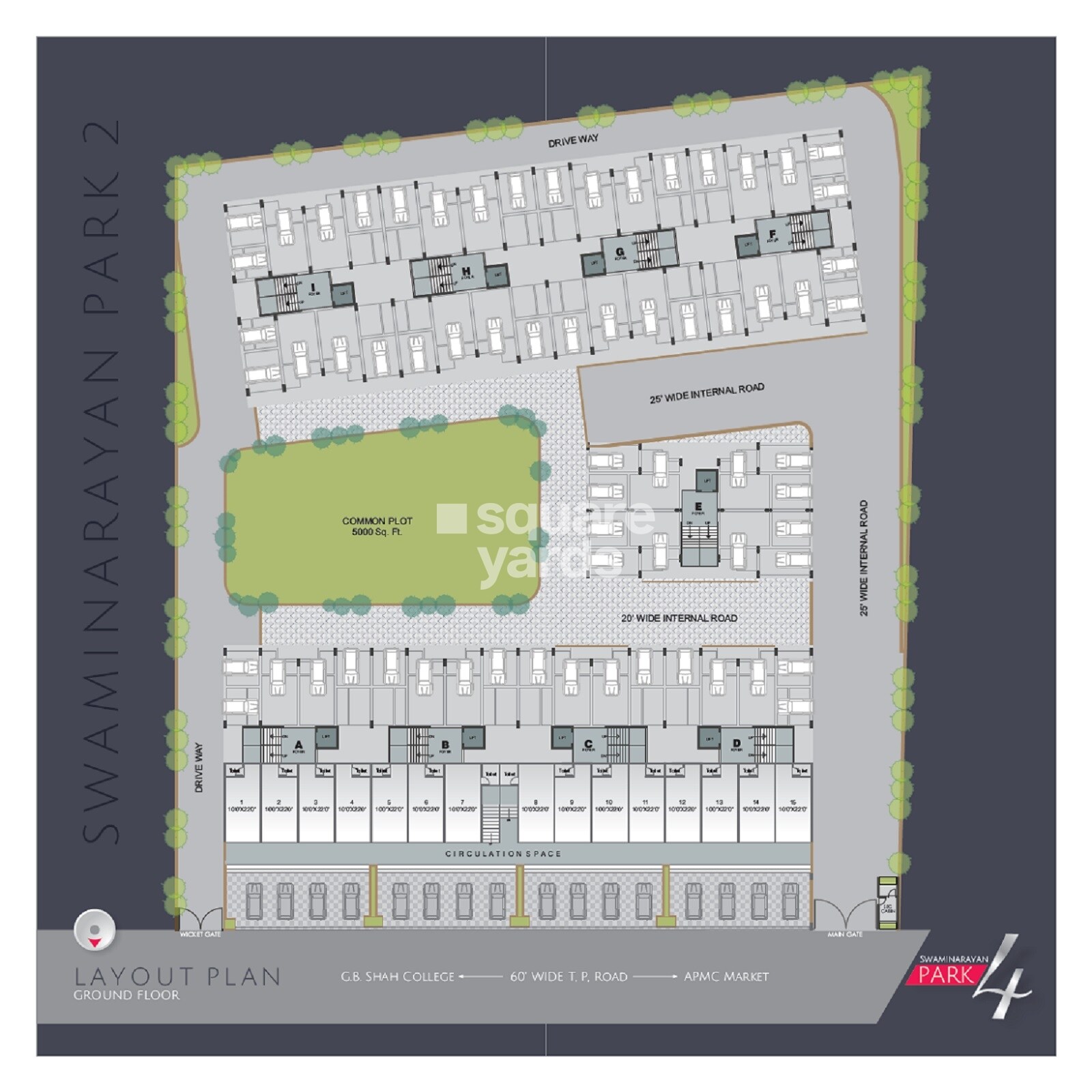 Dharmadev Swaminarayan Park 4 Master Plan Image