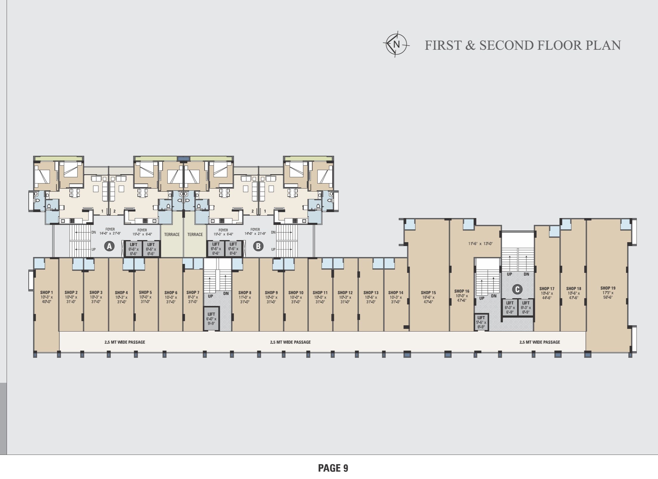 Dharti Saket Heaven Floor Plans