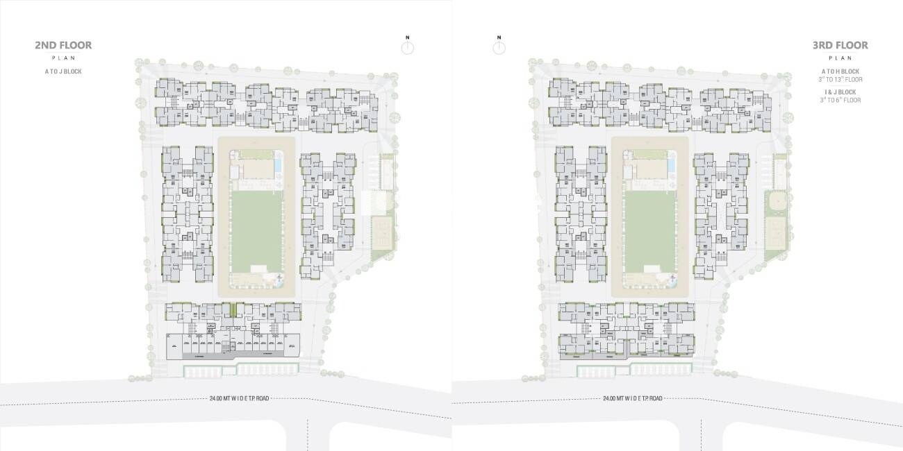 Dharti Skyline Floor Plans