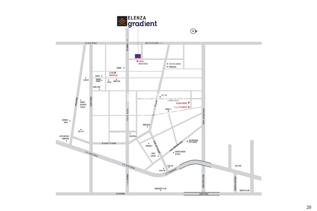Elenza Gradient Location Image