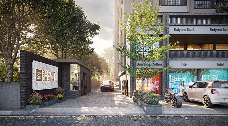 Elenza Greenwood Entrance View