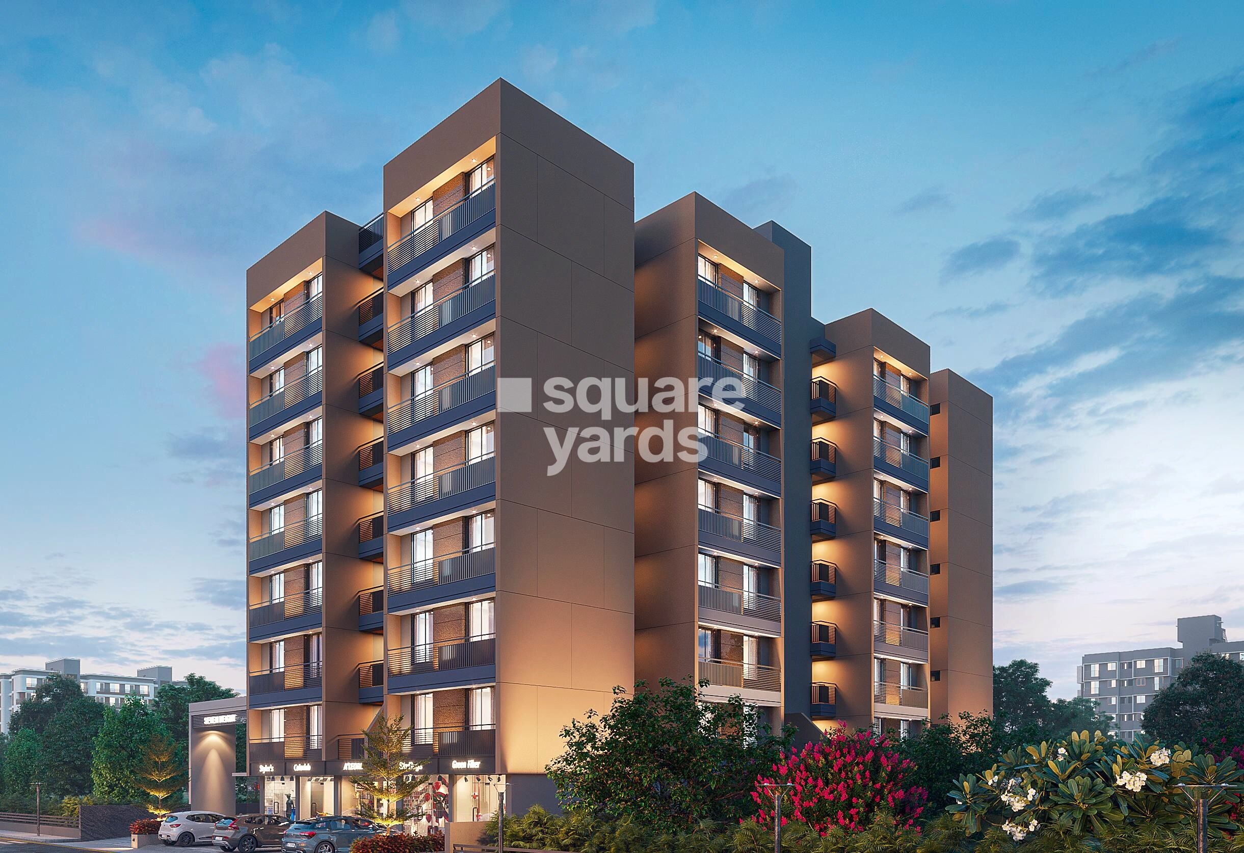 Gajanand Seven Height Apartment Exteriors