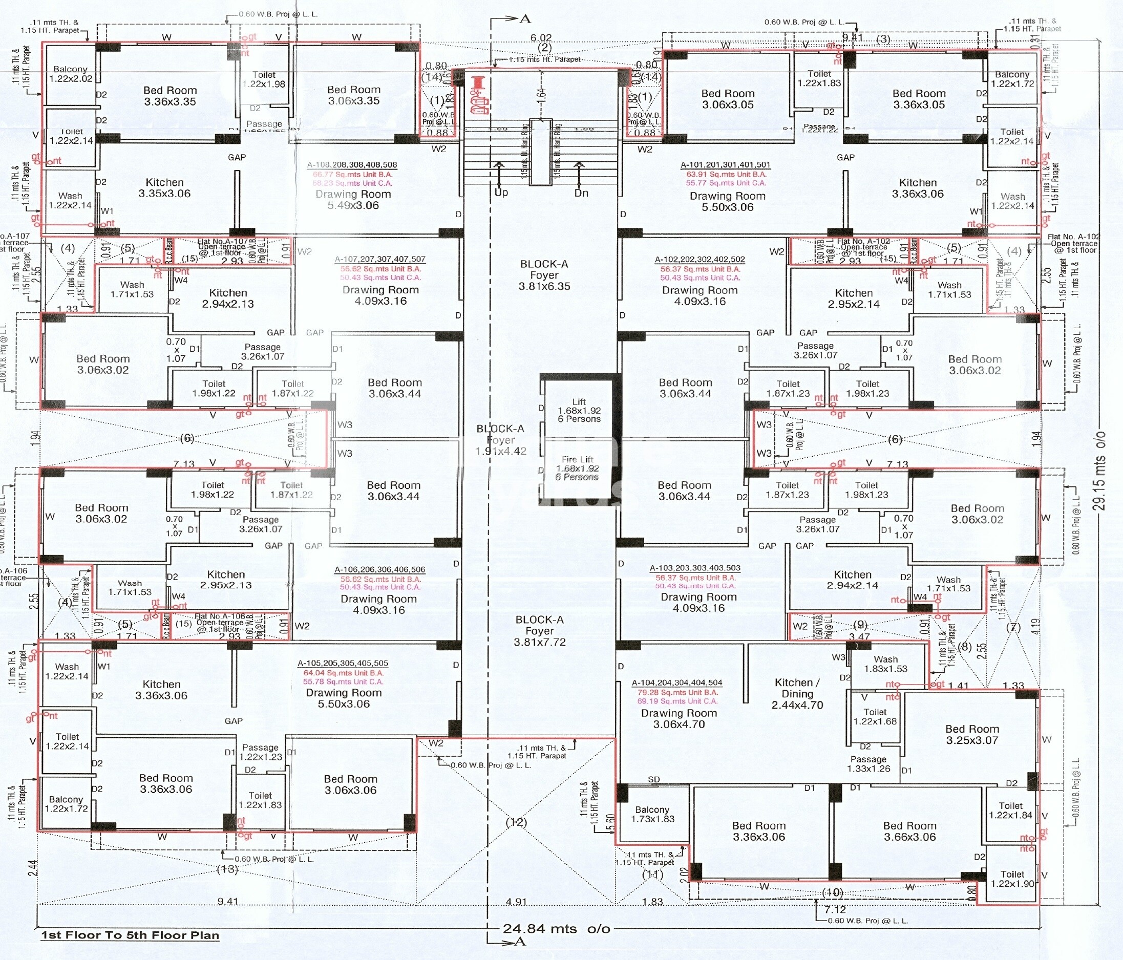 Gajraj Sanidhya Parv Floor Plans