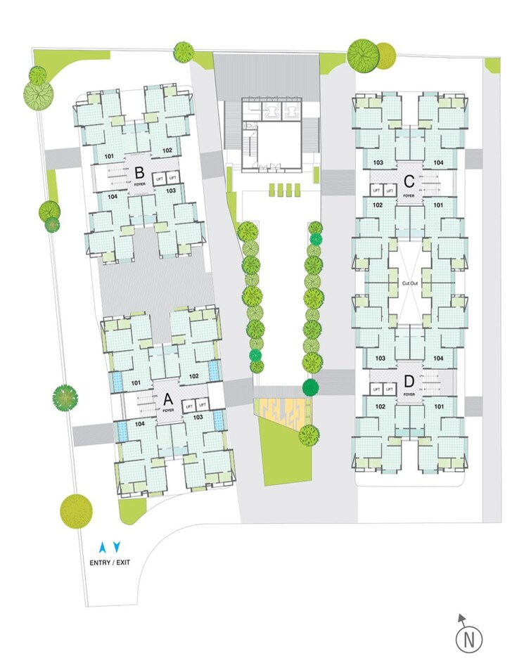Gala Eternia Floor Plans