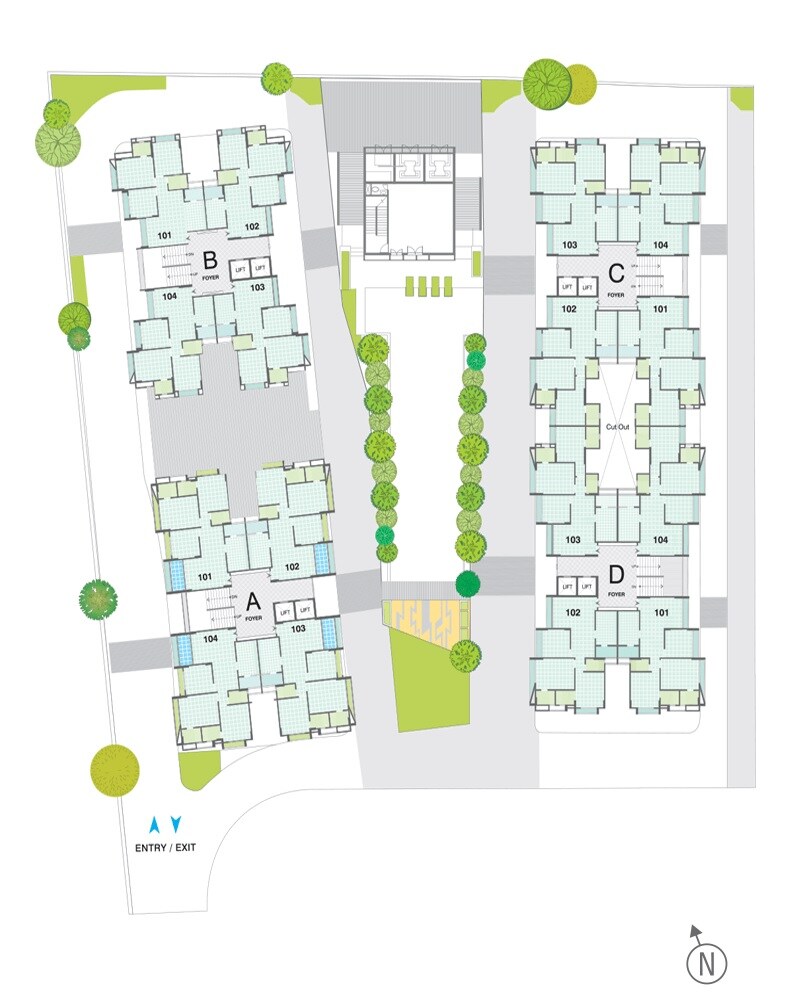 Gala Eternia Floor Plans