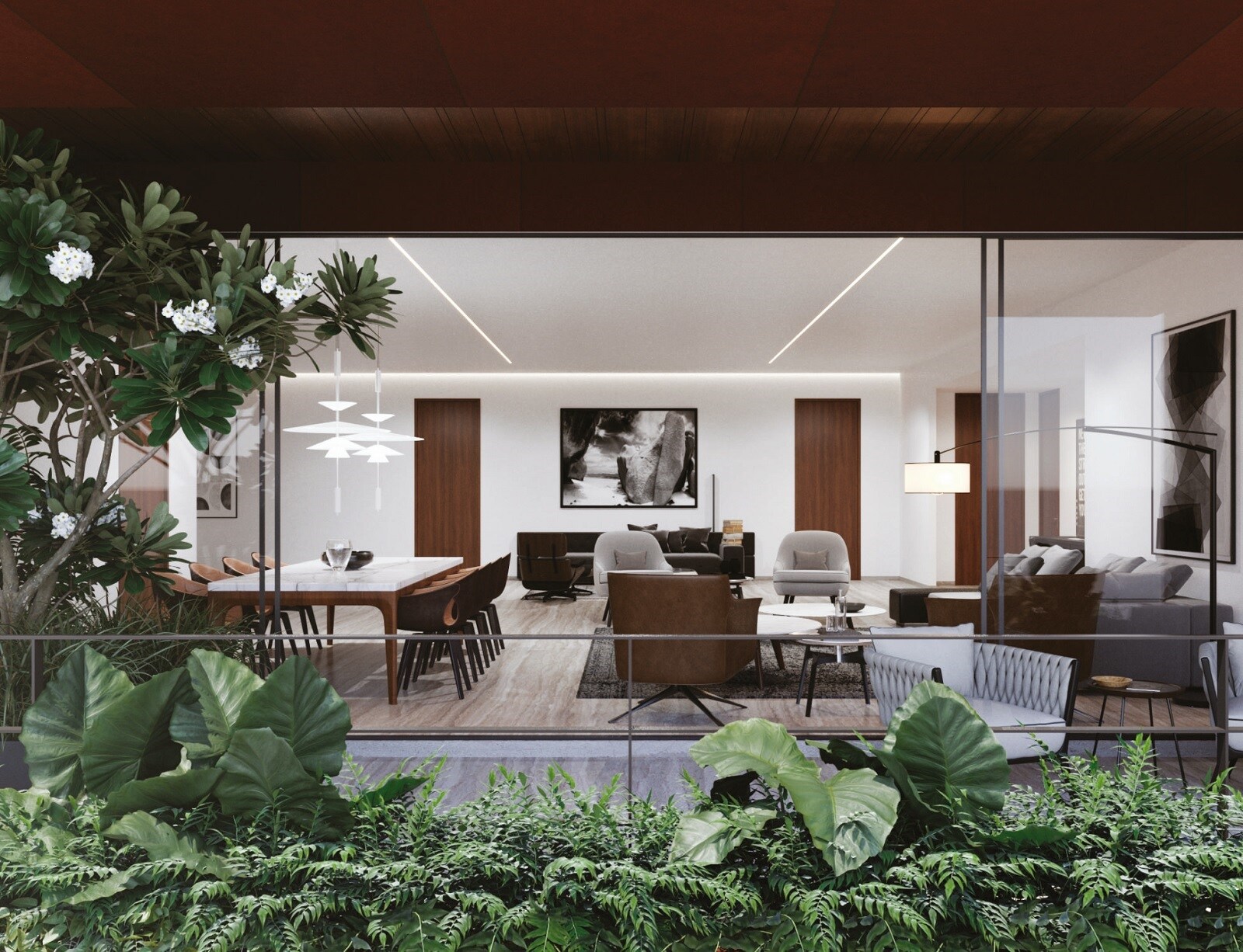 Gala Ikebana Apartment Interiors