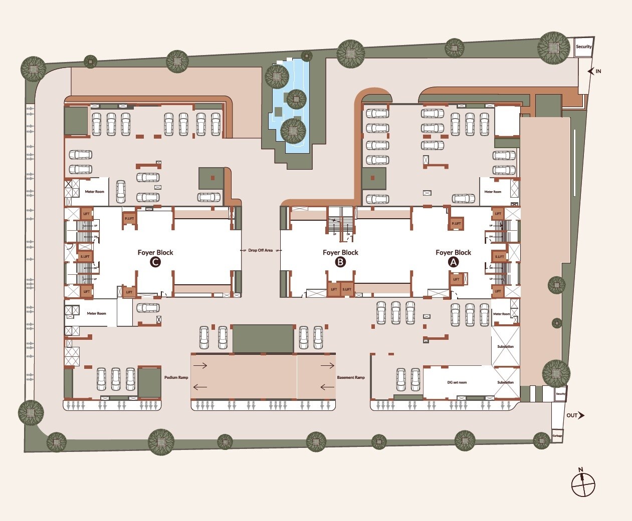 Gala Ikebana Master Plan Image
