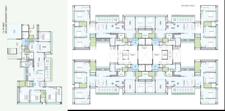 Gala Luxuria Floor Plans 1