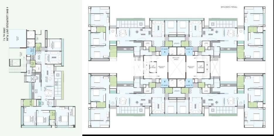 Gala Luxuria Floor Plans 1