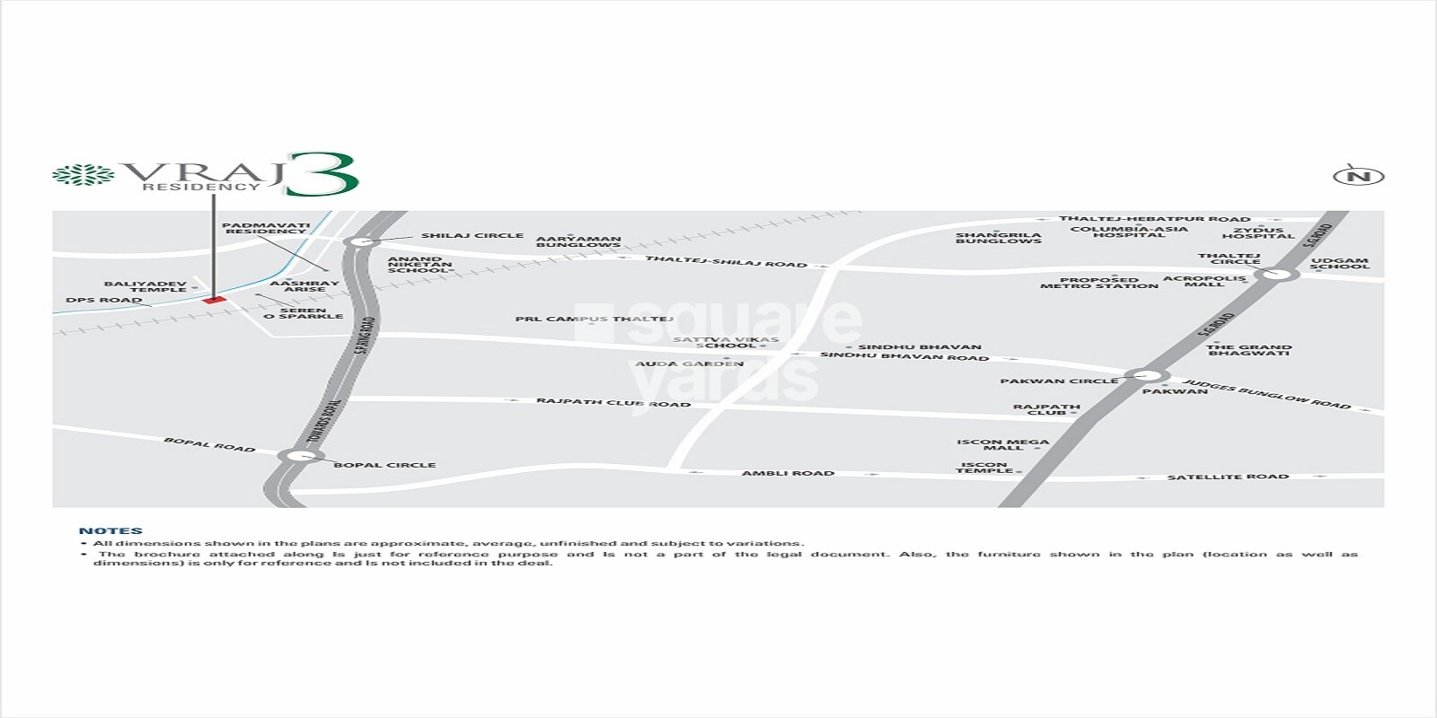 Gandhi Vraj Residency 2 Location Image