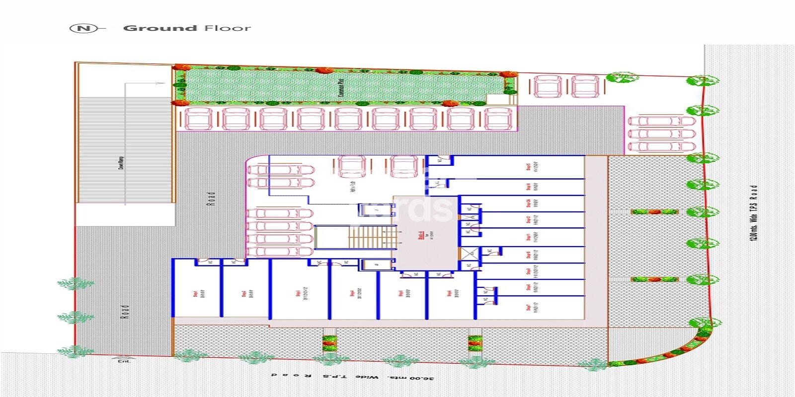 Gandhi Vraj Residency 2 Master Plan Image