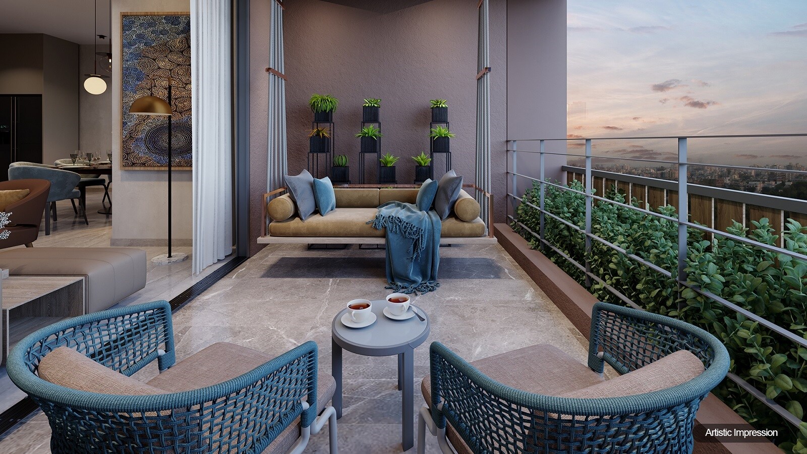 Ganesh Malabar Retreat Apartment Interiors 3