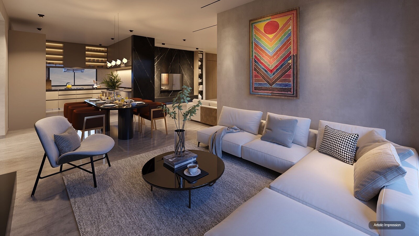 Ganesh Malabar Retreat Apartment Interiors 4