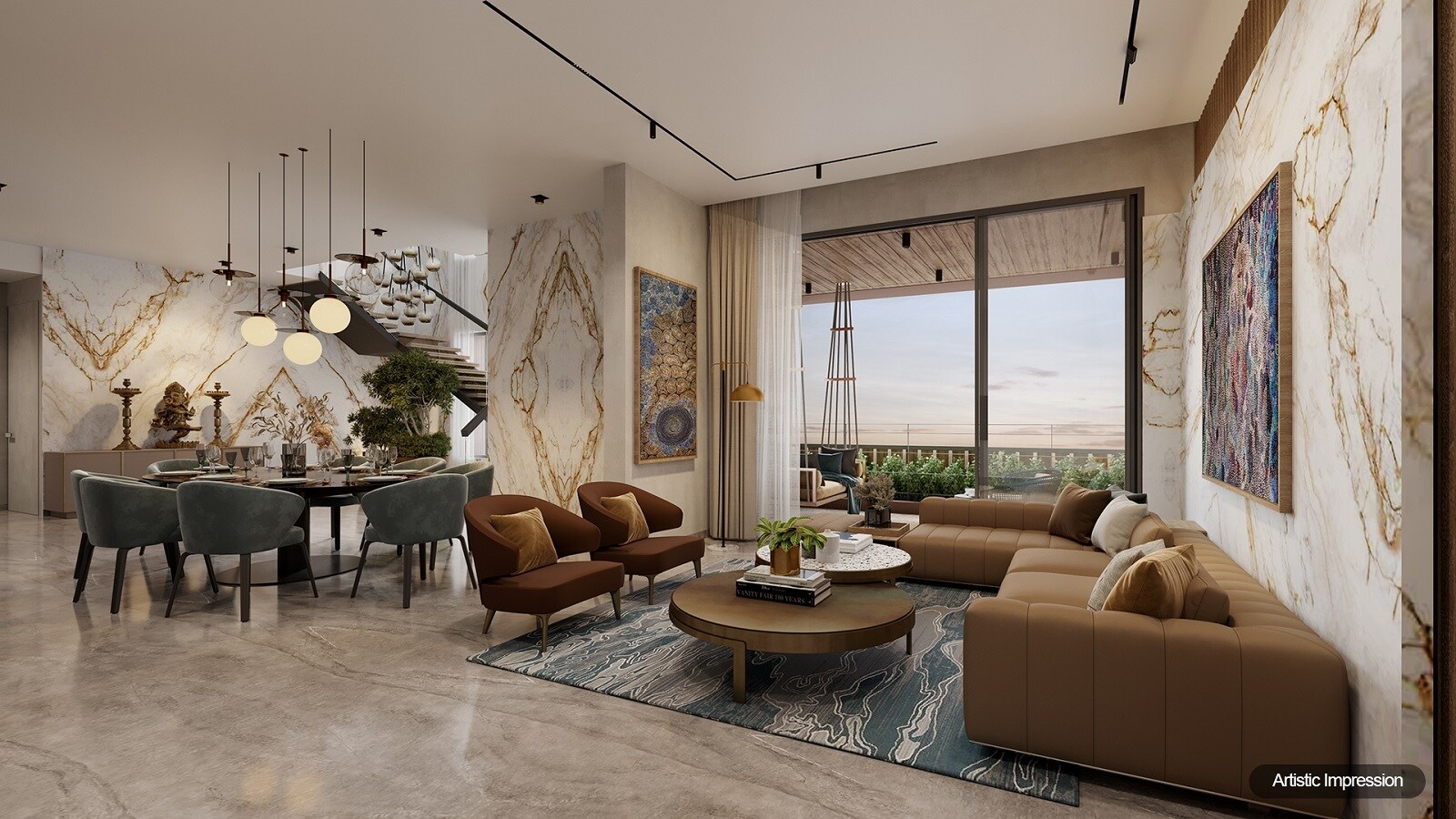Ganesh Malabar Retreat Apartment Interiors 5