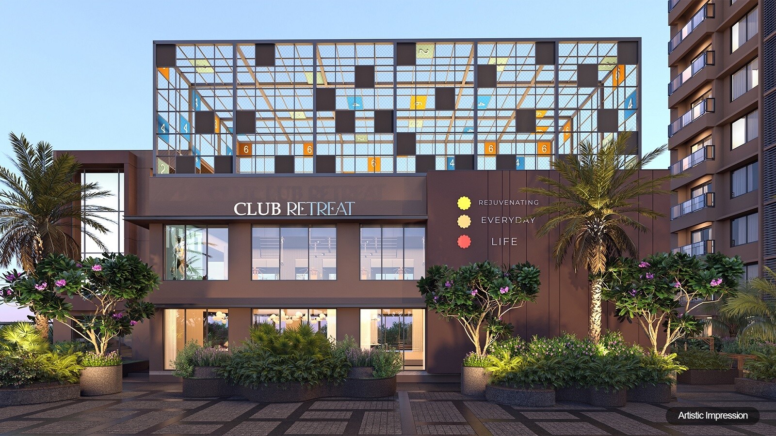 Ganesh Malabar Retreat Clubhouse External Image 1