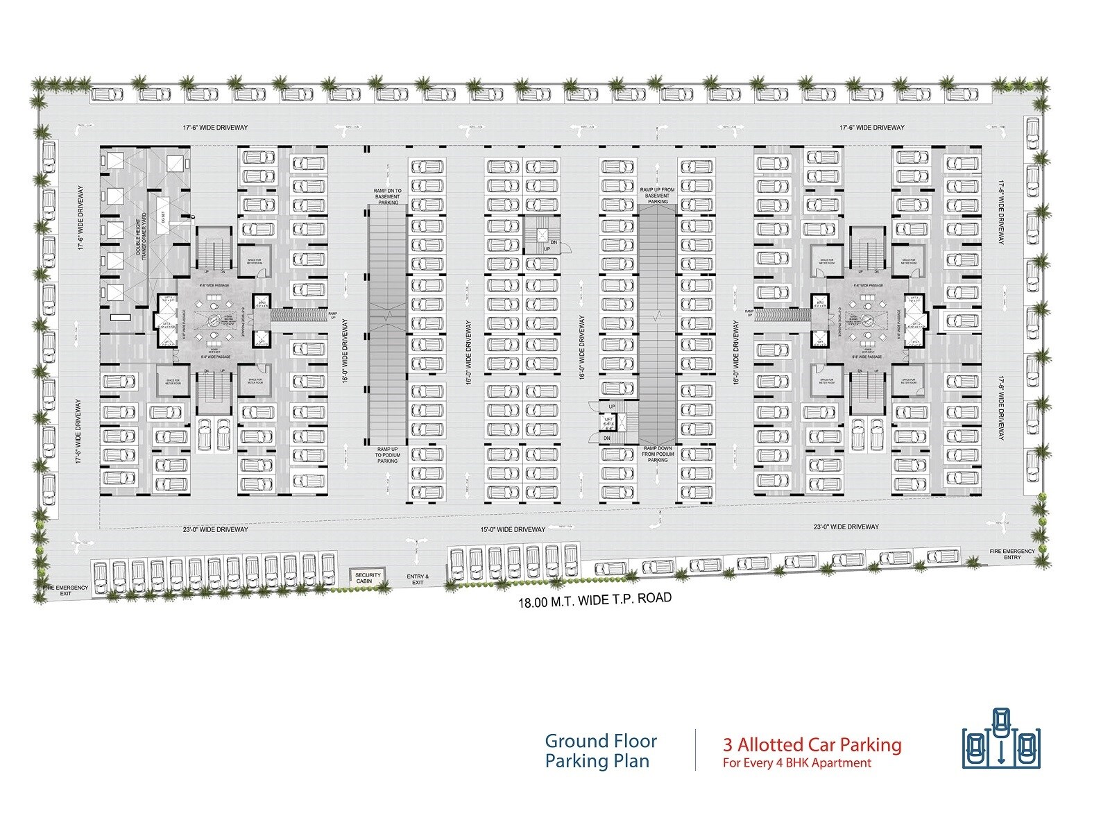 Ganesh Malabar Retreat Floor Plans