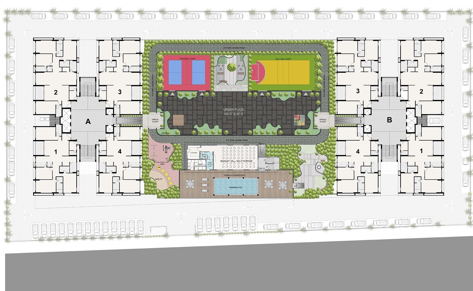 Ganesh Malabar Retreat Master Plan Image