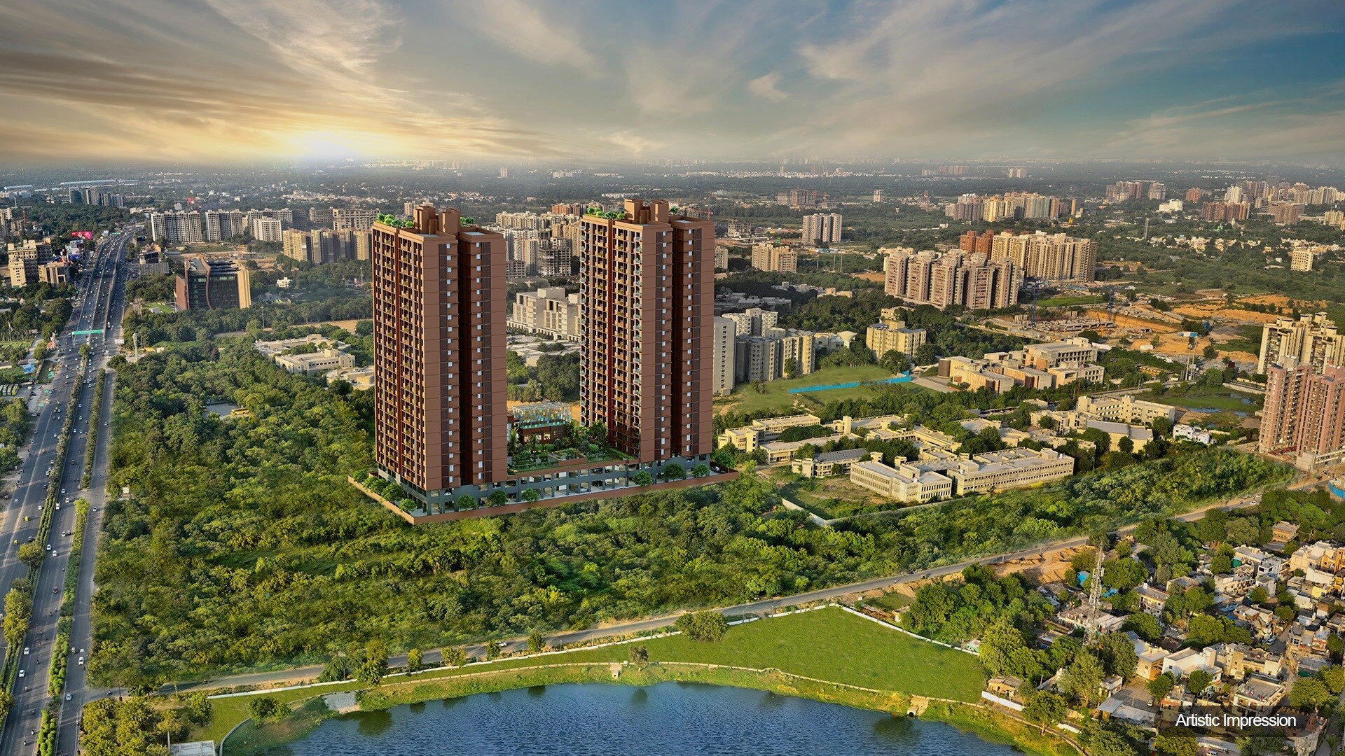 Ganesh Malabar Retreat Tower View 1