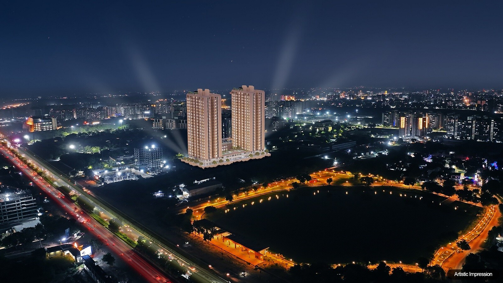 Ganesh Malabar Retreat Tower View 2