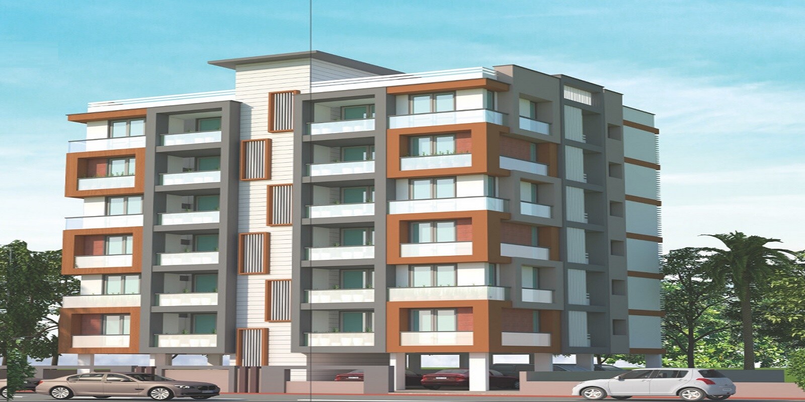 Ghoghari Alif 1 Appartment, Makarba, Ahmedabad