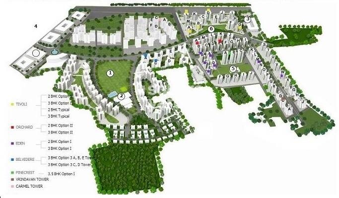 Godrej Garden City Pinecrest Master Plan 1
