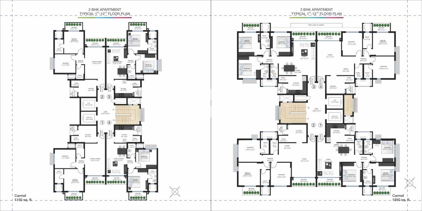 Godrej Garden City Floor Plans 2