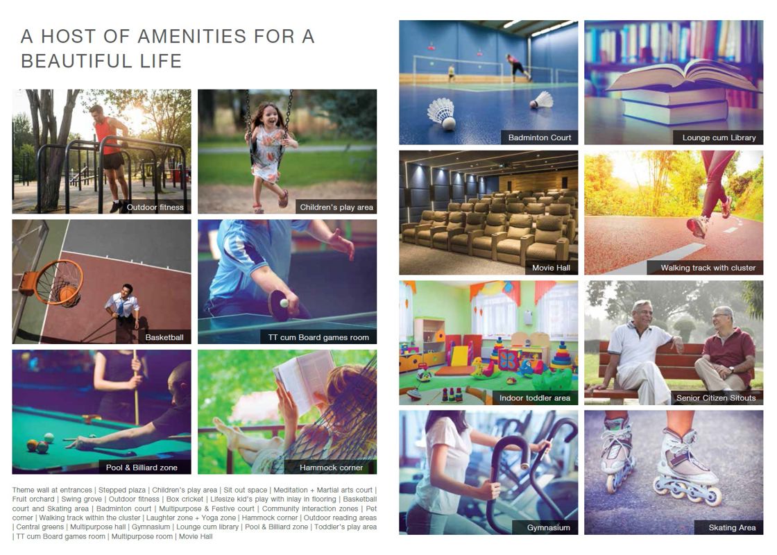 Godrej Green Glades Amenities-Features