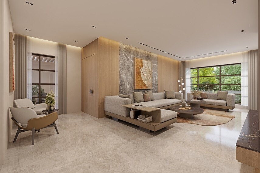 Goyal Arcus Greens Apartment Interiors 1