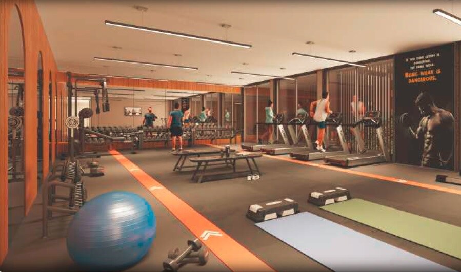 Goyal Olive Greens Gymnasium Image
