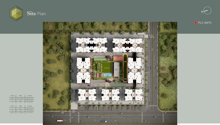 Goyal Olive Greens Master Plan Image
