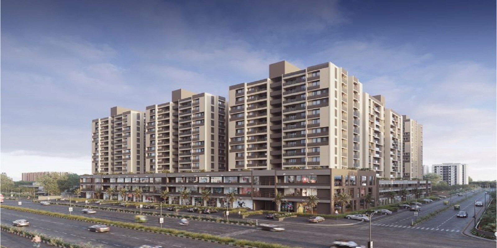 Goyal Olive Greens residential project in Gota