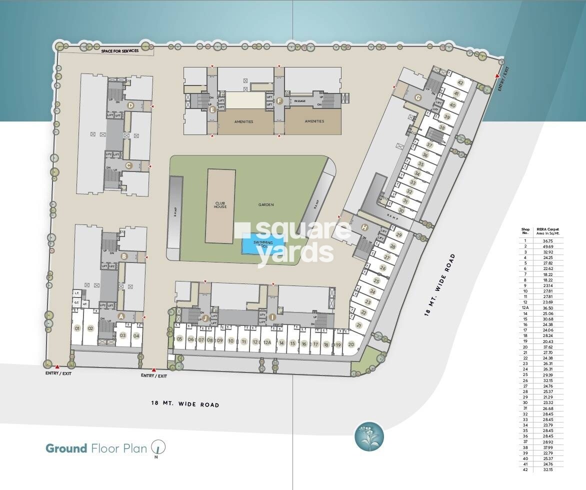 Goyal Orchid Blues Floor Plans