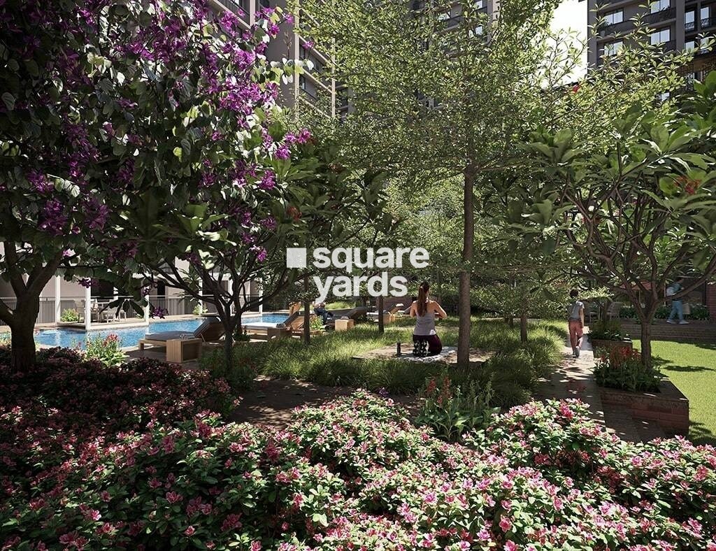 Goyal Orchid Blues Greens Image