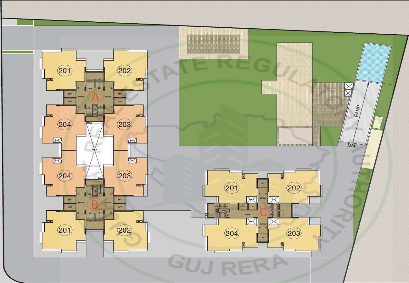 Goyal Orchid Regal Master Plan 1