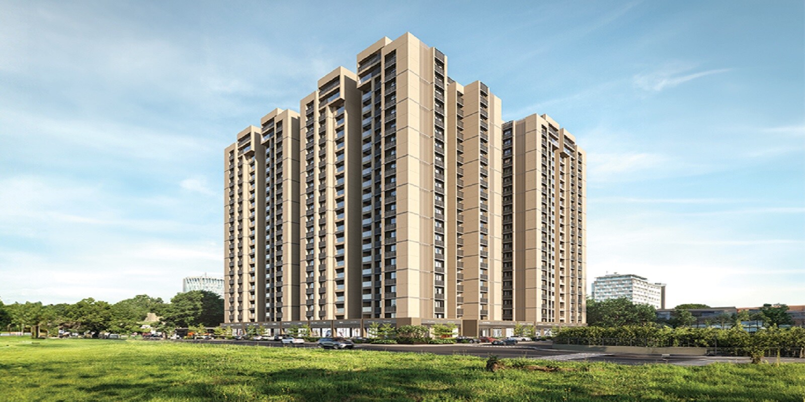 Goyal Orchid Regal residential project in Sarkhej
