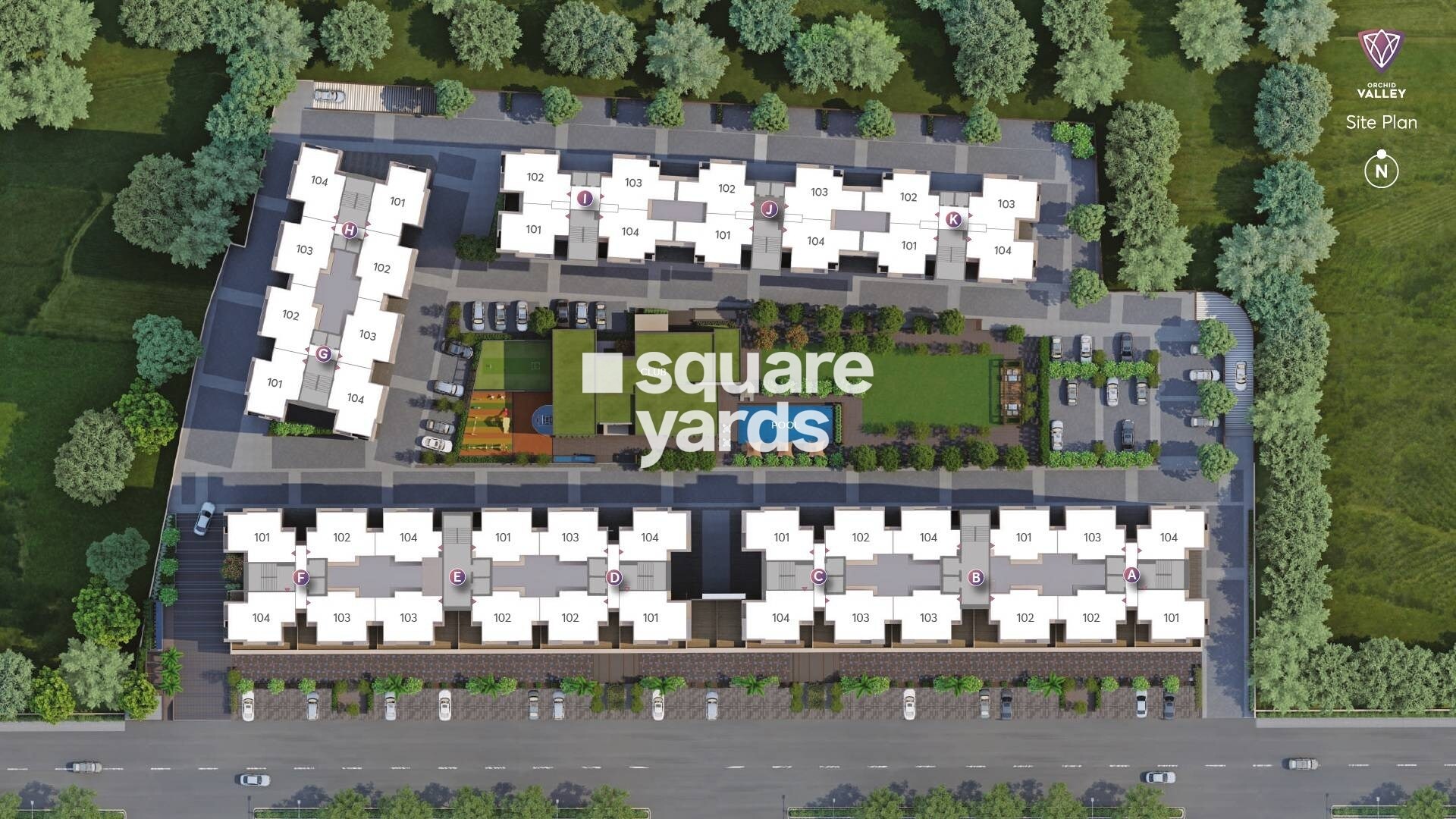 Goyal Orchid Valley Master Plan Image