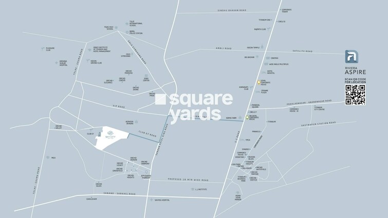 Goyal Riviera Aspire Location Image