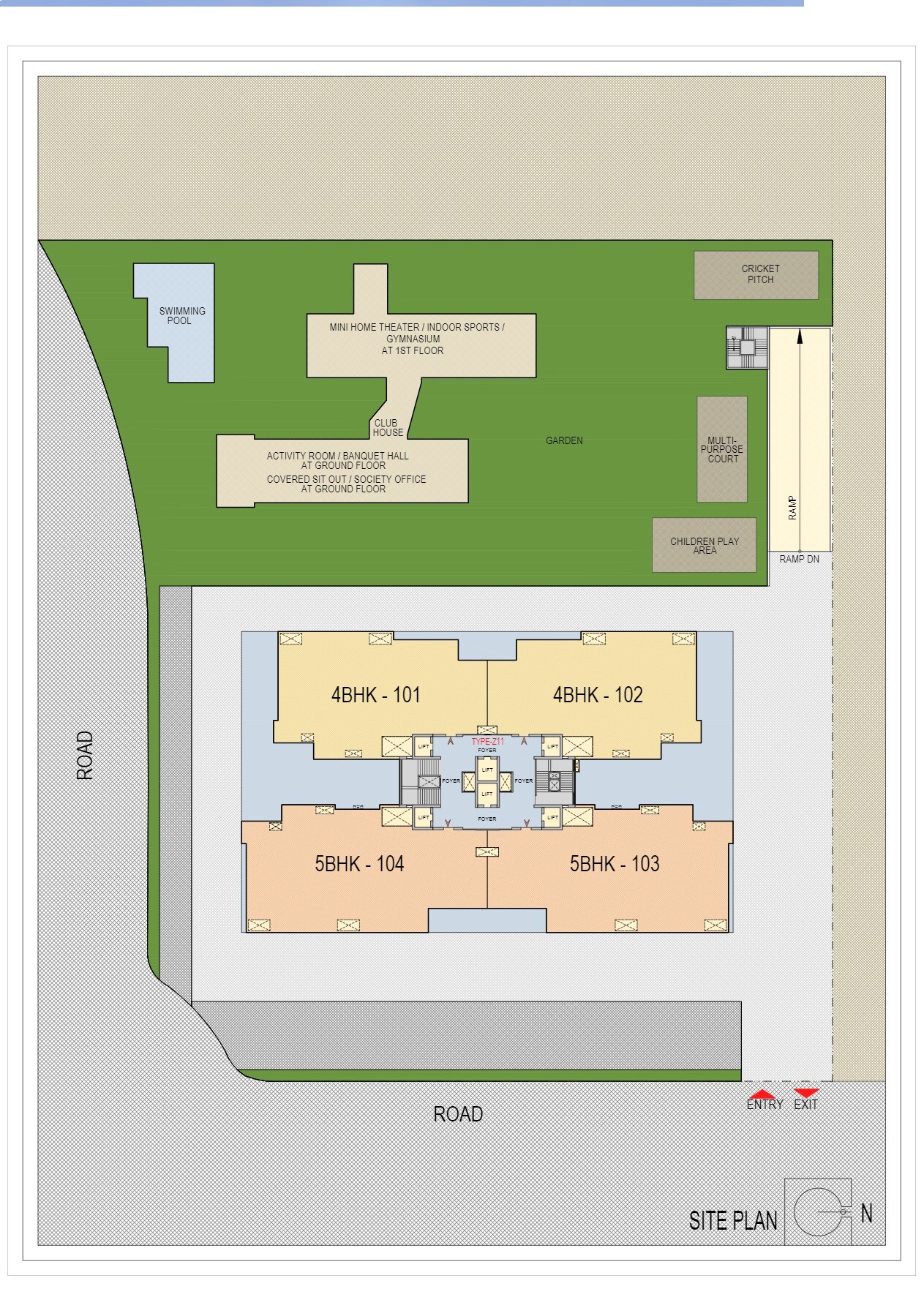 Goyal Riviera Palacio Master Plan Image