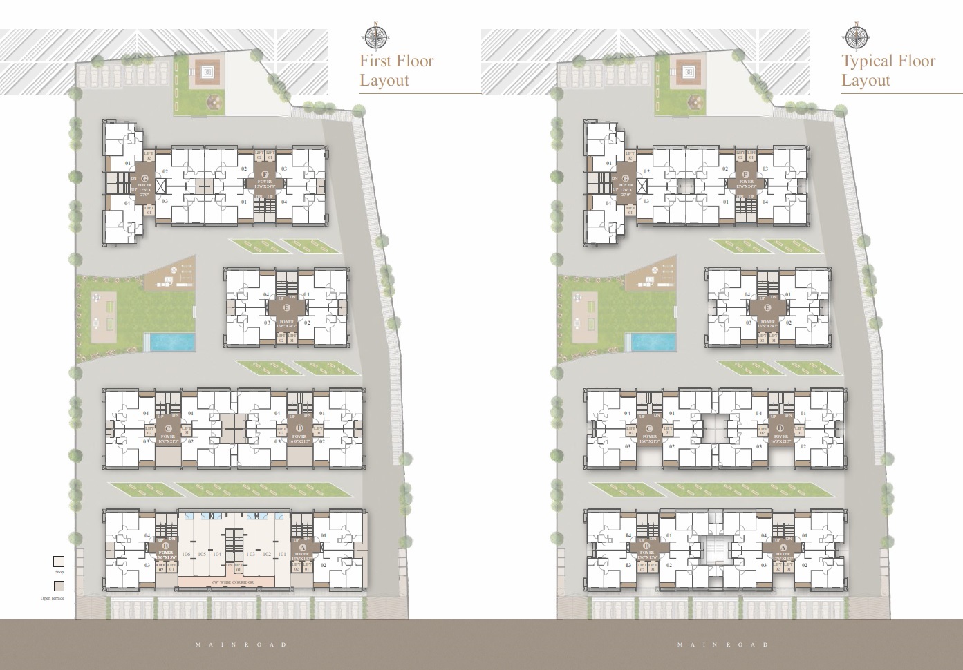 Happy Uptown Floor Plans