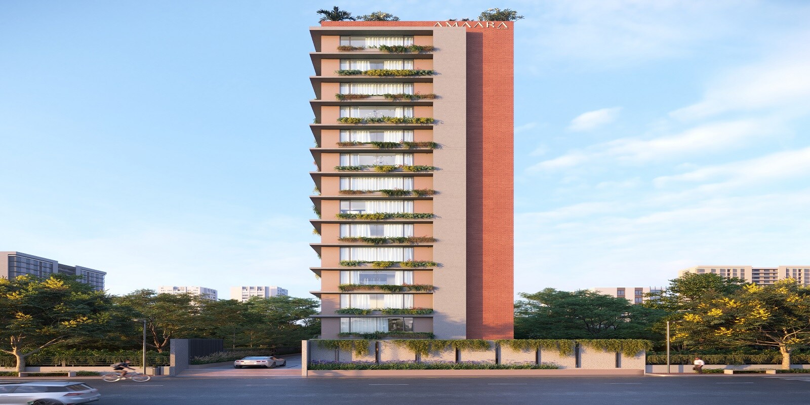Hari Amaara residential project in Kudasan