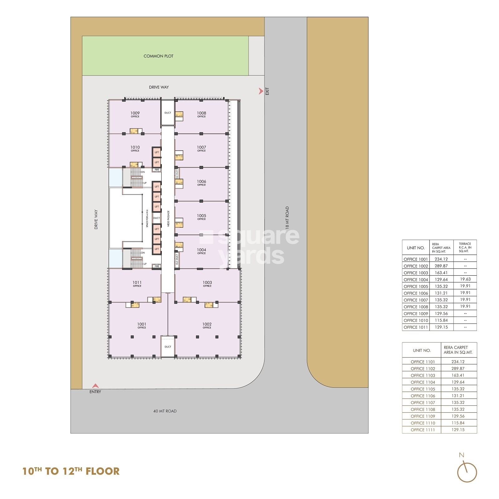 HN Safal Mondeal Two Floor Plans