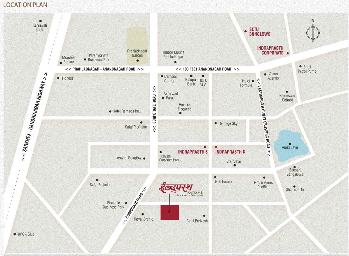 Indraprasth Kadamb Location Image