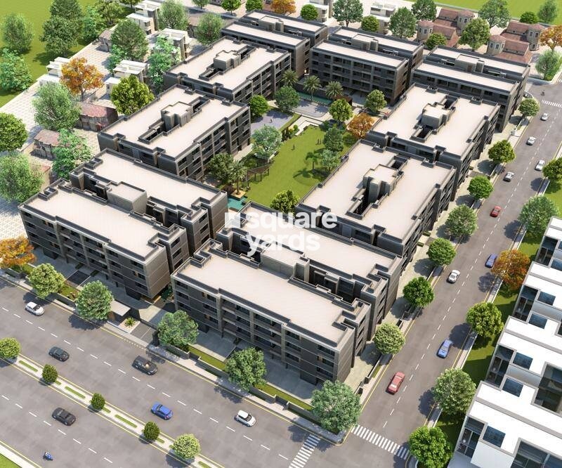 Infinity Copper Stone Tower View 2