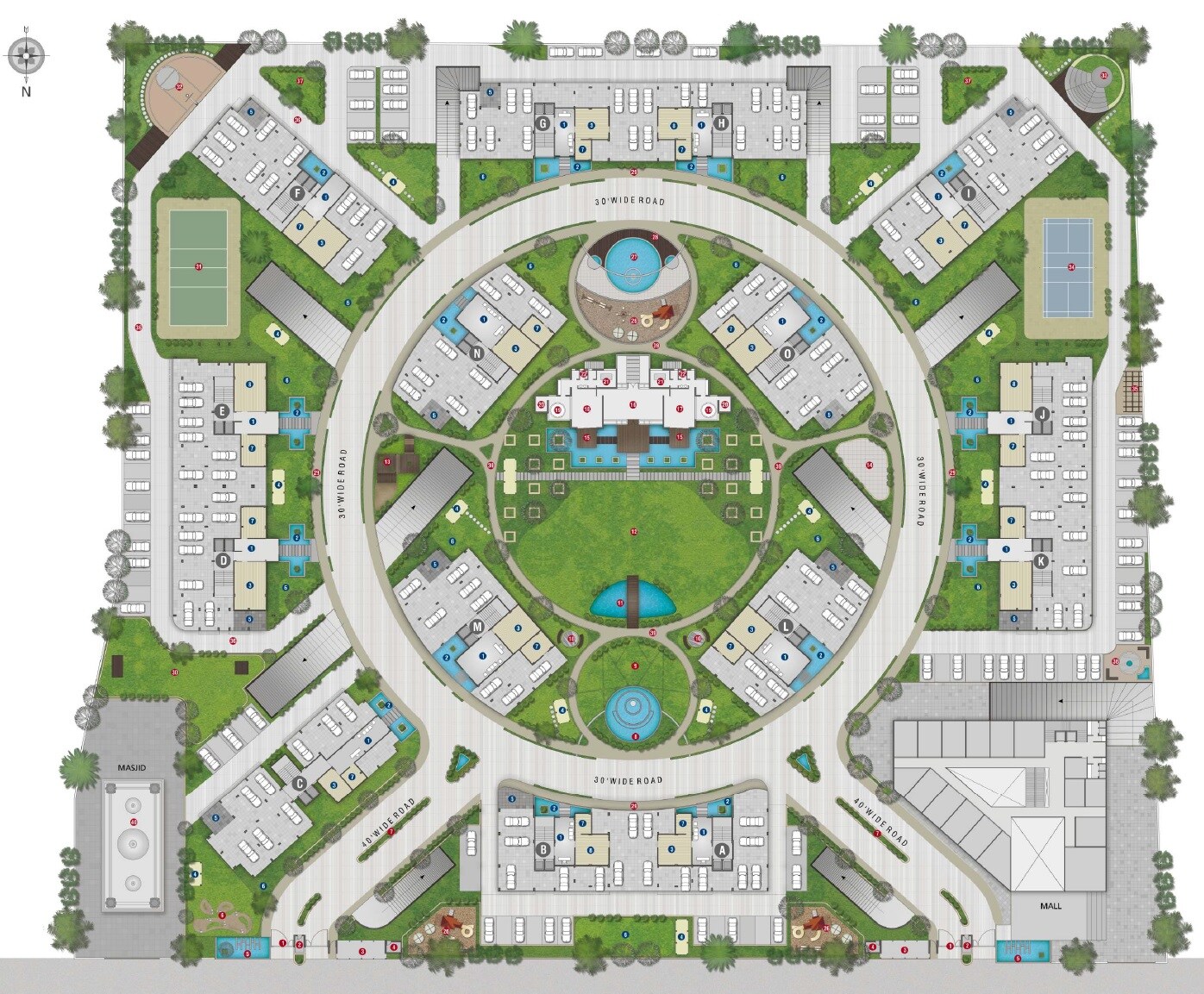 Infinity Hateem Enclave Master Plan 1